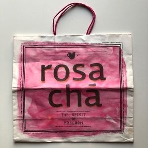 Rosa Chá brand paper bag